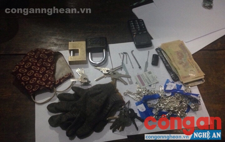 Tang vật trong Chuyên án