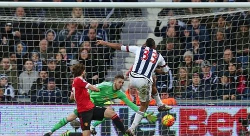 Rondon hạ gục De Gea giúp West Brom giành 3 điểm