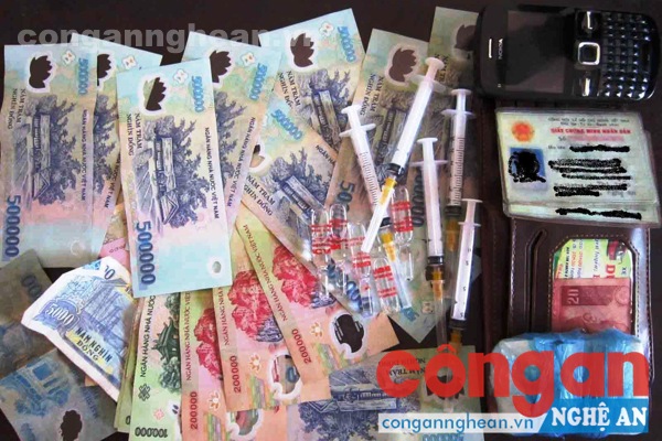 Tang vật trong Chuyên án