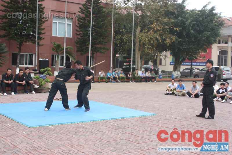 Huấn luyện thao tác võ thuật