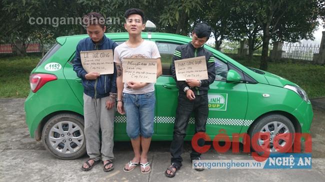 3 đối tượng bị bắt giữ