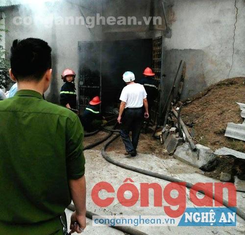  Hiện trường vụ cháy