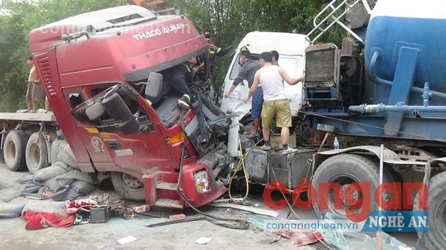 Hiện trường vụ tai nạn