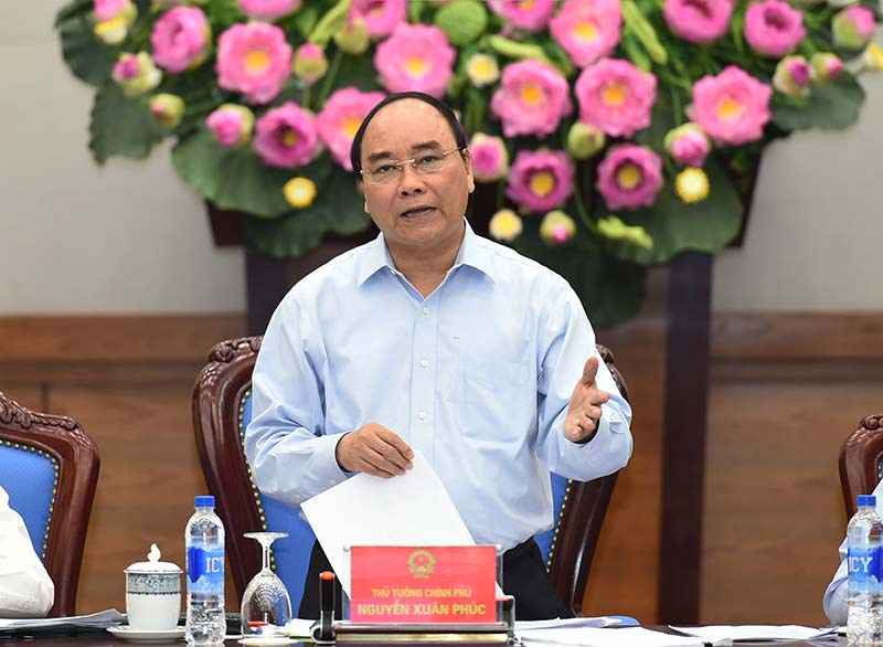 Thủ tướng Nguyễn Xuân Phúc. Ảnh: VGP