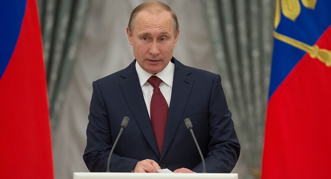 Tổng thống Nga Putin.