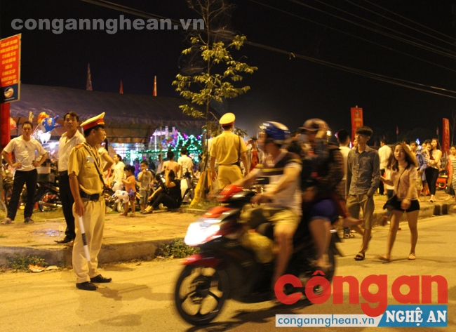 Lực lượng Công an đã góp phần không nhỏ để đảm bảo cho buổi lễ diễn ra thành công, an toàn