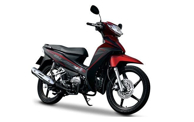 Honda Blade 110 đến sau nhưng nhanh chóng góp mặt trong top những xe số bán chạy.