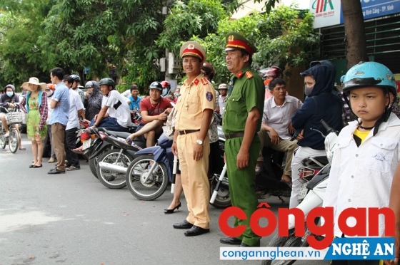 Cơ quan chức năng đảm bảo ANTT tại kỳ thi tuyển sinh lớp 10 THPT
