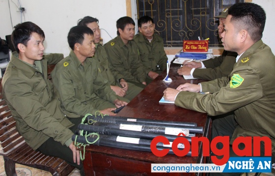 Ban Công an xã Diễn Hồng triển khai kế hoạch đảm bảo ANTT trên địa bàn