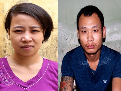 Cặp tình nhân Tú, Nam thời điểm bị bắt