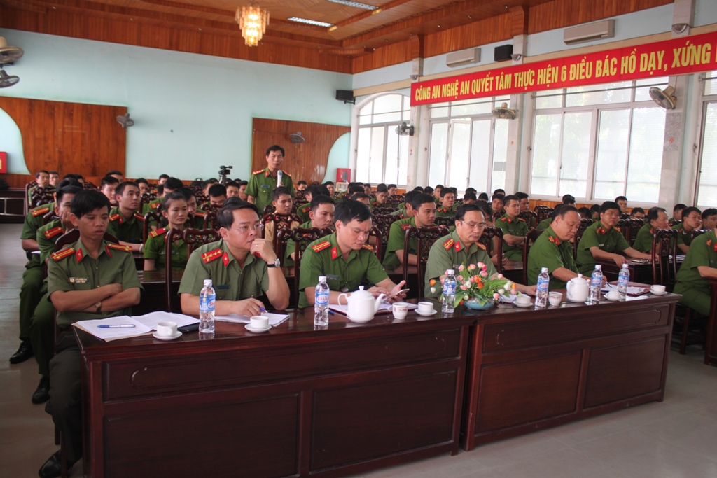 Tại hội nghị, các học viên đã thảo luận các vướng mắc, khó khăn trong công tác kỹ thuật hình sự