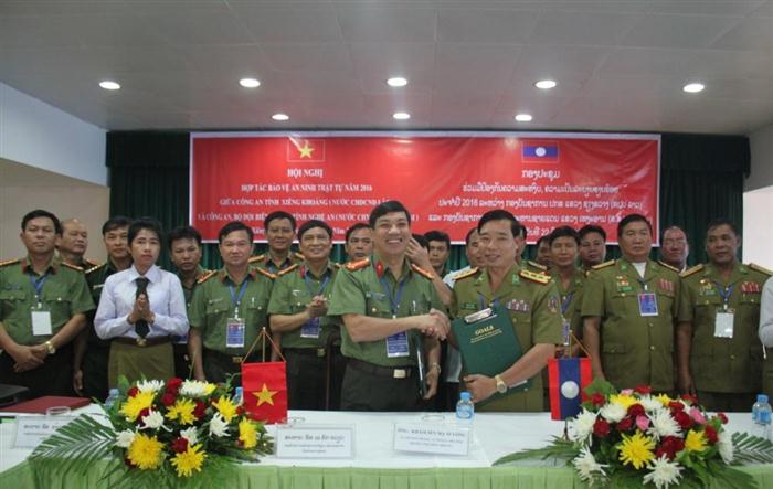 Ký kết biên bản ghi nhớ về hợp tác bảo vệ ANTT lần thứ XXV