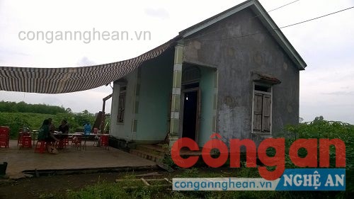 Ngôi nhà nơi xảy ra vụ việc đau lòng