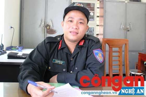 Thiếu úy Đặng Quốc Vinh
