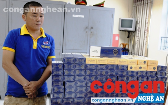 Đối tượng cùng tang vật vụ án