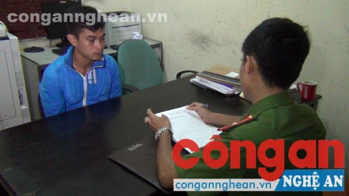 Đối tượng Phan Phương Nam tại Cơ quan Công an