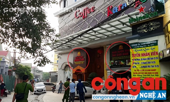 Karaoke Quán Lau, nơi xảy ra vụ khách hàng sử dụng ma túy đá