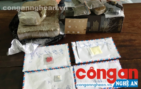 Tang vật bị thu giữ