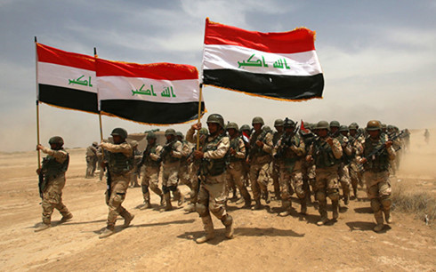 Quân đội Iraq. Ảnh: Sputnik.