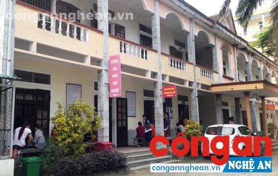 Trung tâm Dịch vụ việc làm Nghệ An, nơi để xảy ra sai phạm