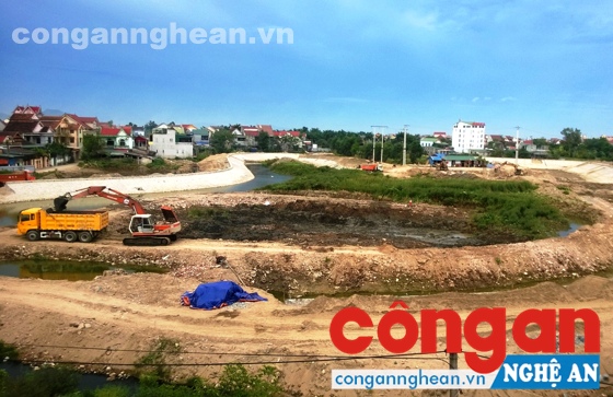Cải tạo, nâng cấp hồ Cửa Nam - một trong những hợp phần chậm tiến độ