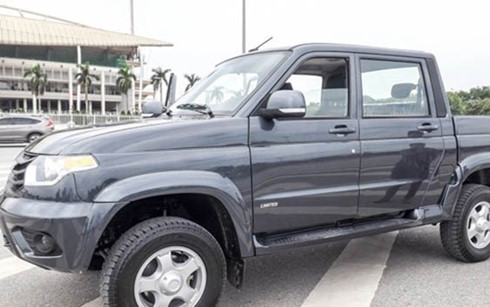 Chiếc xe UAZ Pickup đầu tiên về Việt Nam với thuế suất 0% đã có mặt tại Hà Nội