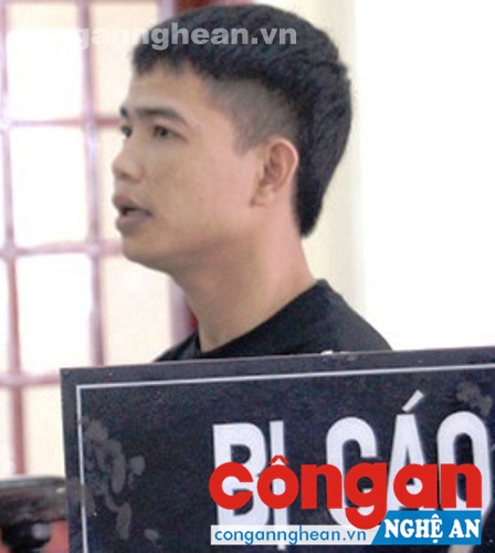 Bị cáo Trần Văn Cường tại tòa
