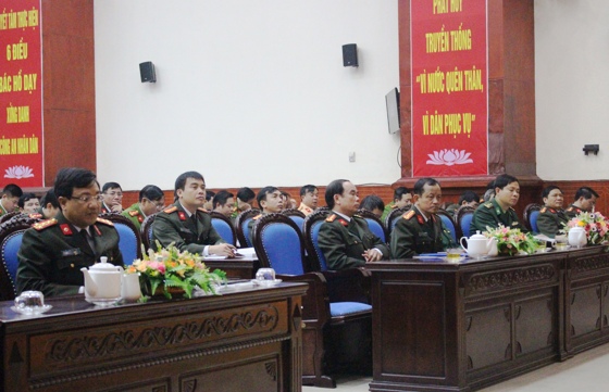 Tại lớp bồi dưỡng kiến thức QP-AN đối tượng 3 khóa II