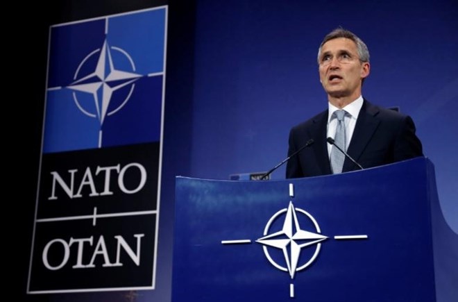 Tổng thư ký NATO Jens Stoltenberg. 