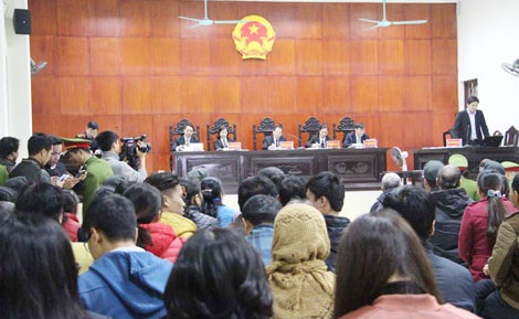 Tại phiên xét xử