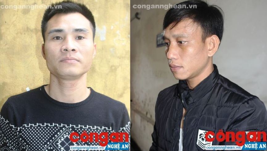 2 đối tượng Tuấn và Huy