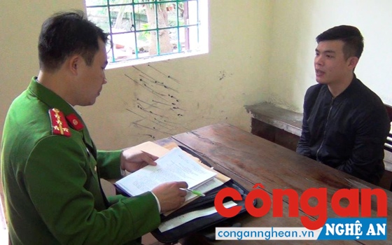 Đối tượng trong chuyên án cướp giật bị Công an TP Vinh bắt giữ