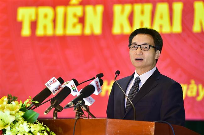 Phó Thủ tướng Vũ Đức Đam chia sẻ với những thách thức của báo chí Việt Nam.