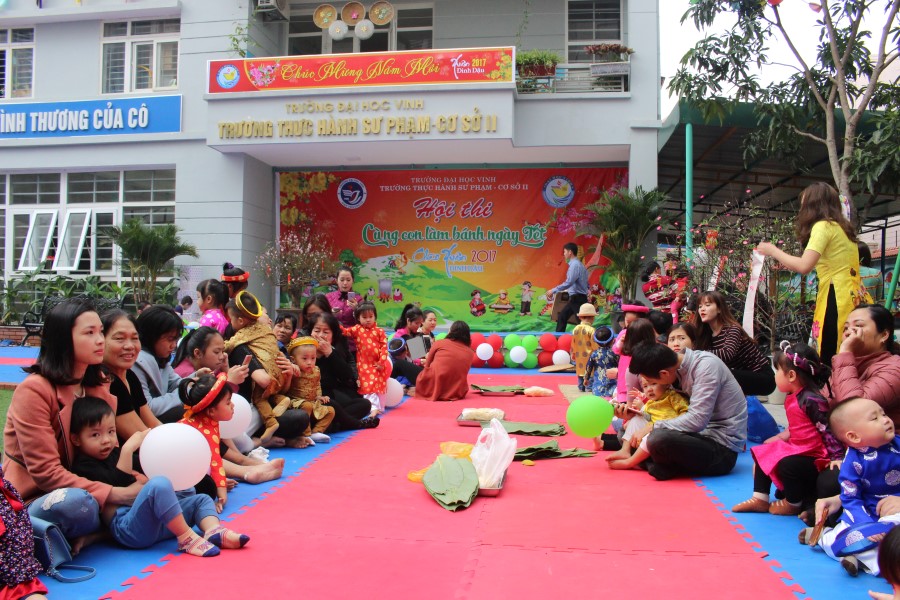 Hội thi làm bánh mang đến cho trẻ trải nghiệm thú vị