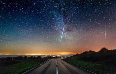 Mưa sao băng Geminids vào năm 2014.