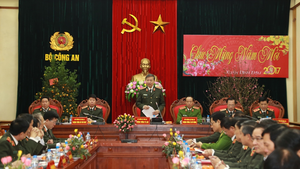 Bộ trưởng Tô Lâm phát biểu tại Hội nghị.