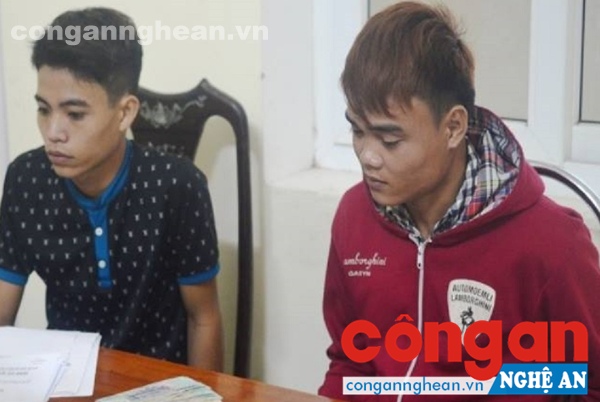 2 đối tượng Đạt và Đức tại cơ quan điều tra