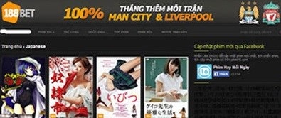 Web sex thu tiền từ quảng cáo