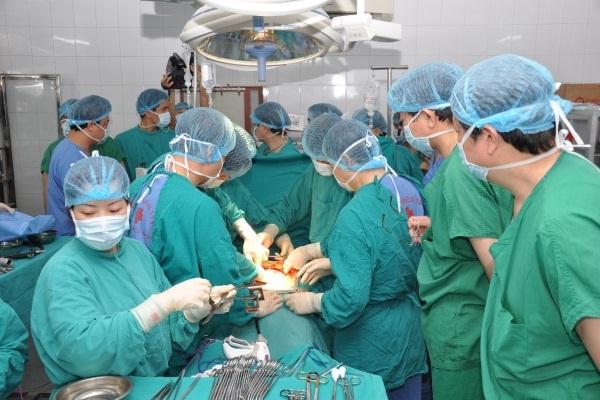 Một ca ghép tạng tại Học viện Quân y