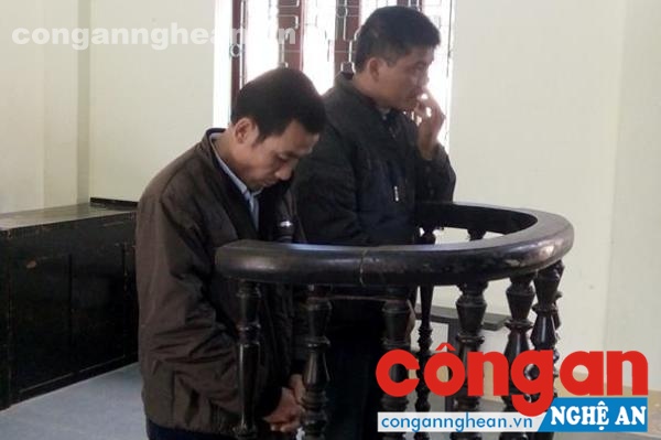 2 đối tượng tại phiên tòa
