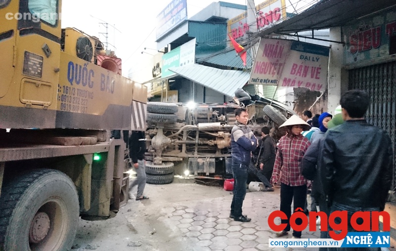 Hiện trường vụ tai nạn