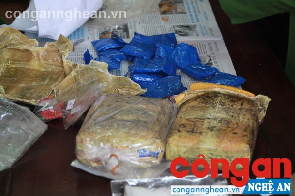 Số ma túy thu giữ được