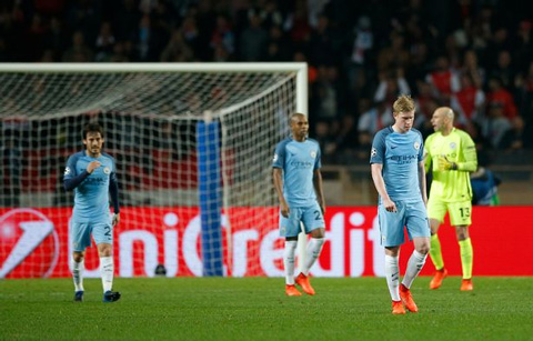 Man City bị loại 1 cách xứng đáng