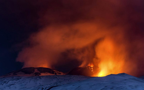 Núi lửa Etna. Ảnh: The Star.