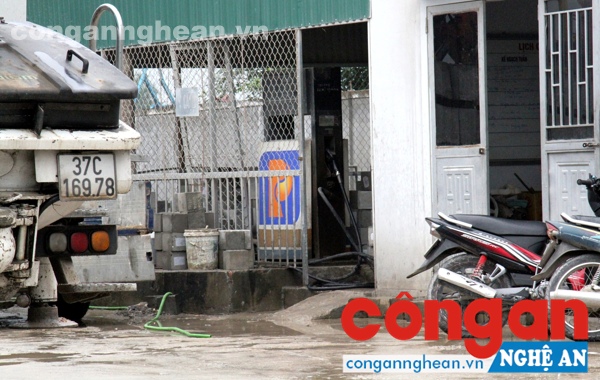Điểm đặt trạm bơm xăng dầu trong trạm trộn bê tông Vinh Thành