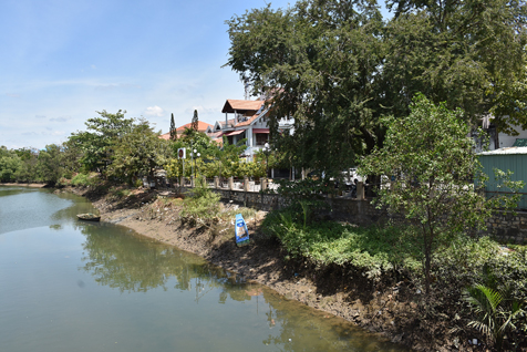 Bờ kè sông Dinh, đoạn từ chân cầu Long Hương đến cầu Nhà máy nước (TP.Bà Rịa), được đầu tư theo hình thức PPP trong giai đoạn 2017-2020.