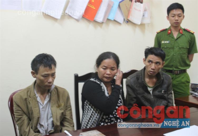 Các đối tượng bị bắt giữ 