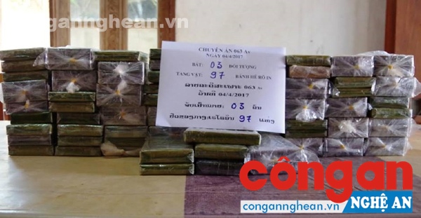Số ma túy thu giữ