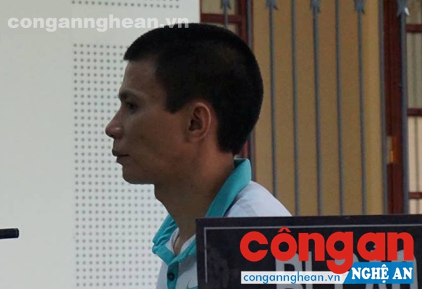 Hoàng Anh Kiên tại phiên tòa