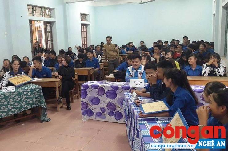 Buổi ngoại khóa thu hút nhiều đoàn viên, thanh niên tham gia